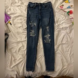 American eagle jeans, worn many times, still in decent condition